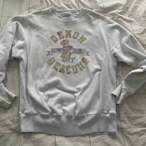 Vintage Wake Forest Demon Deacons Sweatshirt Size Medium